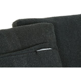 Sofa Home ESPRIT Black Natural 195 x 90 x 78 cm-2