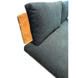 Armchair Home ESPRIT Black Natural 95 x 88 x 75 cm-2