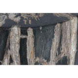 Side table Home ESPRIT White Black 30 X 26 X 45 CM-4