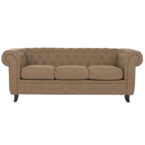 Sofa Home ESPRIT Brown Vintage 199 X 82 X 76 CM 196 X 81 X 76 CM-0
