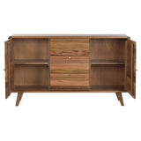 Sideboard Home ESPRIT Metal Acacia 124 X 32 X 73 CM-5