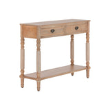 Side table Home ESPRIT Brown 110 x 32 x 78 cm-0
