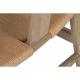 Dining Chair Home ESPRIT Natural Rattan Elm wood 55 x 46 x 80 cm-2