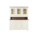 Display Stand Home ESPRIT Cream Dark brown Mango wood MDF Wood 150 X 45 X 190 CM-1