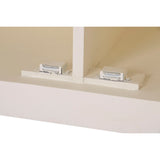 Display Stand Home ESPRIT Cream Dark brown Mango wood MDF Wood 150 X 45 X 190 CM-13