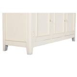 Display Stand Home ESPRIT Cream Dark brown Mango wood MDF Wood 150 X 45 X 190 CM-11