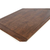 Dining Table Home ESPRIT Brown Cream Mango wood MDF Wood 160 x 90 x 76 cm-7