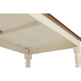 Dining Table Home ESPRIT Brown Cream Mango wood MDF Wood 160 x 90 x 76 cm-5