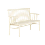 Bench Home ESPRIT Cream Mango wood MDF Wood 150 X 50 X 98 CM-0