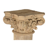 Decorative Figure Home ESPRIT Natural Column Stripped 30 X 30 X 200 CM-8