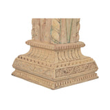 Decorative Figure Home ESPRIT Natural Column Stripped 30 X 30 X 200 CM-2