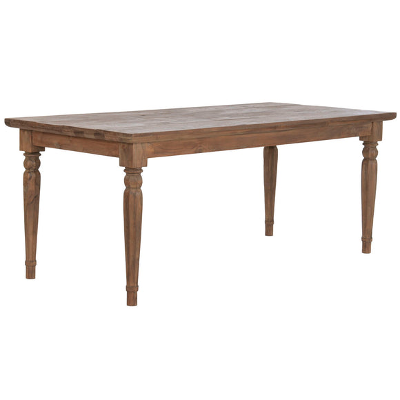 Dining Table Home ESPRIT Teak 200 x 90 x 78 cm-0