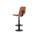 Stool Home ESPRIT Leather Iron-1