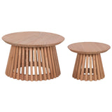 Set of 2 tables Home ESPRIT 60 x 60 x 35 cm-0