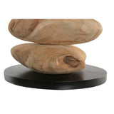 Desk lamp Home ESPRIT Black Beige Natural 50 W 220 V-3