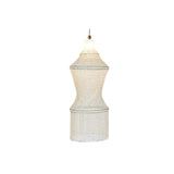 Ceiling Light Home ESPRIT White Shells 50 W 52 X 52 X 140 CM-6