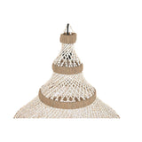 Ceiling Light Home ESPRIT White Natural Shells 50 W 50 x 50 x 130 cm-5