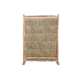 Folding screen Home ESPRIT Natural Teak Fibre 130 X 30 X 180 CM-0