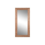 Wall mirror Home ESPRIT Natural Modern 100 x 3 x 200 cm-0
