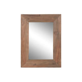 Wall mirror Home ESPRIT Natural Modern 60 x 3 x 80 cm-0