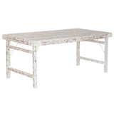 Dining Table Home ESPRIT Recycled Wood 182 x 90 x 76 cm-0