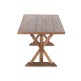 Dining Table Home ESPRIT Natural Recycled Wood 180 x 90 x 78 cm-9