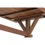 Dining Table Home ESPRIT Natural Recycled Wood 180 x 90 x 78 cm-3
