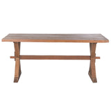 Dining Table Home ESPRIT Natural Recycled Wood 180 x 90 x 78 cm-1