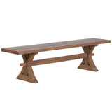 Bench Home ESPRIT Natural Recycled Wood 180 X 38 X 45 CM-0