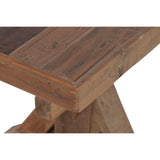 Bench Home ESPRIT Natural Recycled Wood 180 X 38 X 45 CM-6