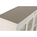 Display Stand Home ESPRIT White Teak Mango wood 270 X 43 X 244 CM-4