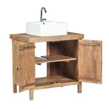 Under Sink Cabinet Home ESPRIT Ceramic Mango wood 81 X 56 X 78 CM-2