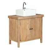 Under Sink Cabinet Home ESPRIT Ceramic Mango wood 81 X 56 X 78 CM-0