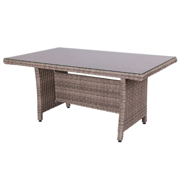 Dining Table Patsy 160 x 100 x 75 cm Crystal Rattan-0