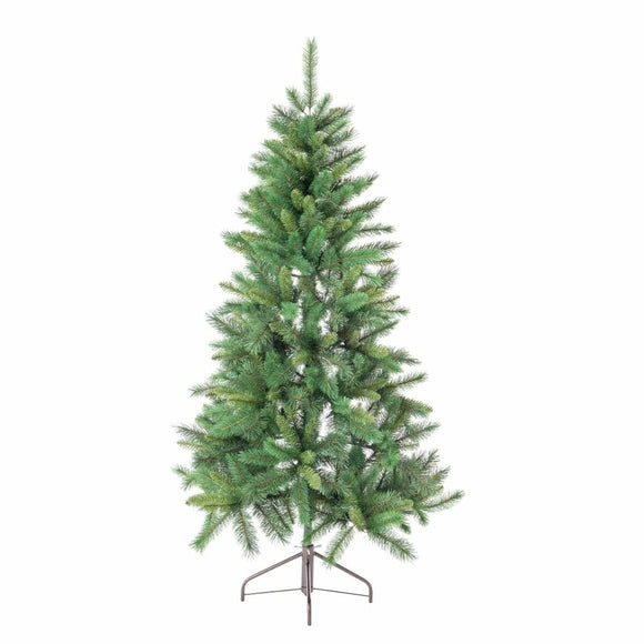 Christmas Tree Green PVC Metal Polyethylene Plastic 180 cm-0