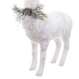 Christmas bauble White Polyfoam Deer 73 x 33 x 108 cm-2