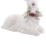 Christmas bauble White Polyfoam Deer 60 x 37 x 63 cm-2