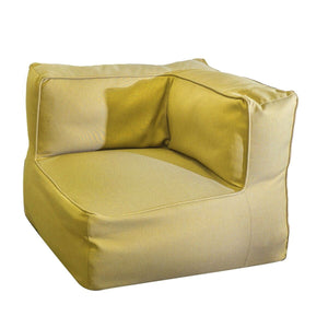 Garden sofa Gissele Mustard Nylon 80 x 80 x 64 cm-0