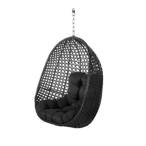 Hanging garden armchair Dido Black 81 x 64 x 111,5 cm-0