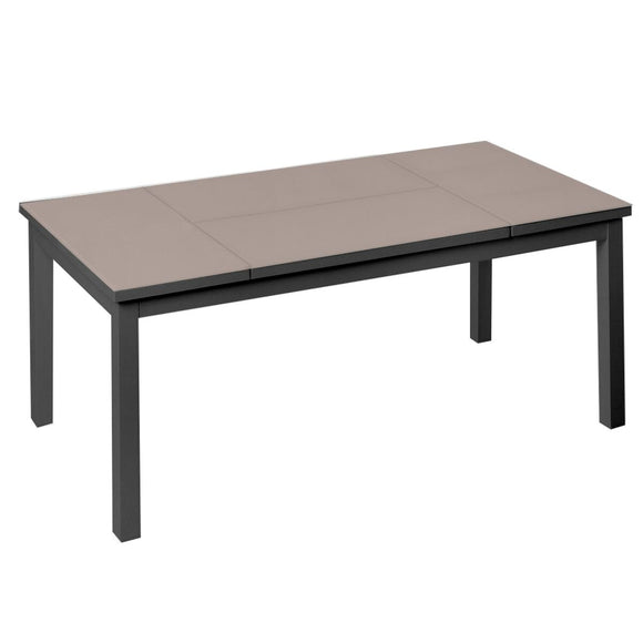 Dining Table Agnes 120 x 60 x 48,5 cm Aluminium-0