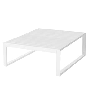 Centre Table Io White Aluminium 100 x 100 x 45 cm-0