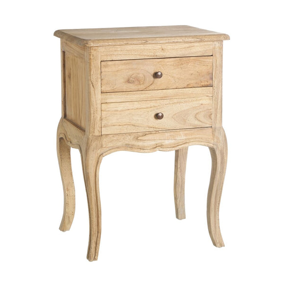 Nightstand 50 x 40 x 70 cm Natural Mindi wood-0