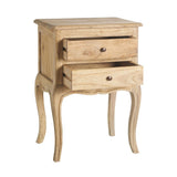 Nightstand 50 x 40 x 70 cm Natural Mindi wood-7