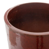 Vase 52 x 52 x 80 cm Ceramic Red (2 Units)-3