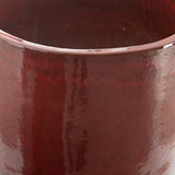 Vase 52 x 52 x 80 cm Ceramic Red (2 Units)-2