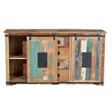 Sideboard Alexandra House Living Multicolour Recycled Wood 150 x 81 x 38 cm-1