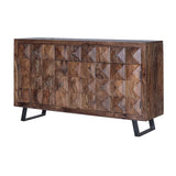 Sideboard Alexandra House Living Cherry tree Rosewood 153 x 90 x 40 cm-4