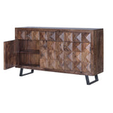 Sideboard Alexandra House Living Cherry tree Rosewood 153 x 90 x 40 cm-3