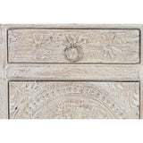 Sideboard Alexandra House Living White Mango wood 150 x 90 x 40 cm-4