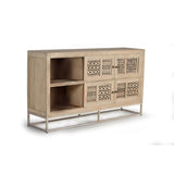 Sideboard Alexandra House Living Natural Iron Mango wood 160 x 91 x 40 cm-3